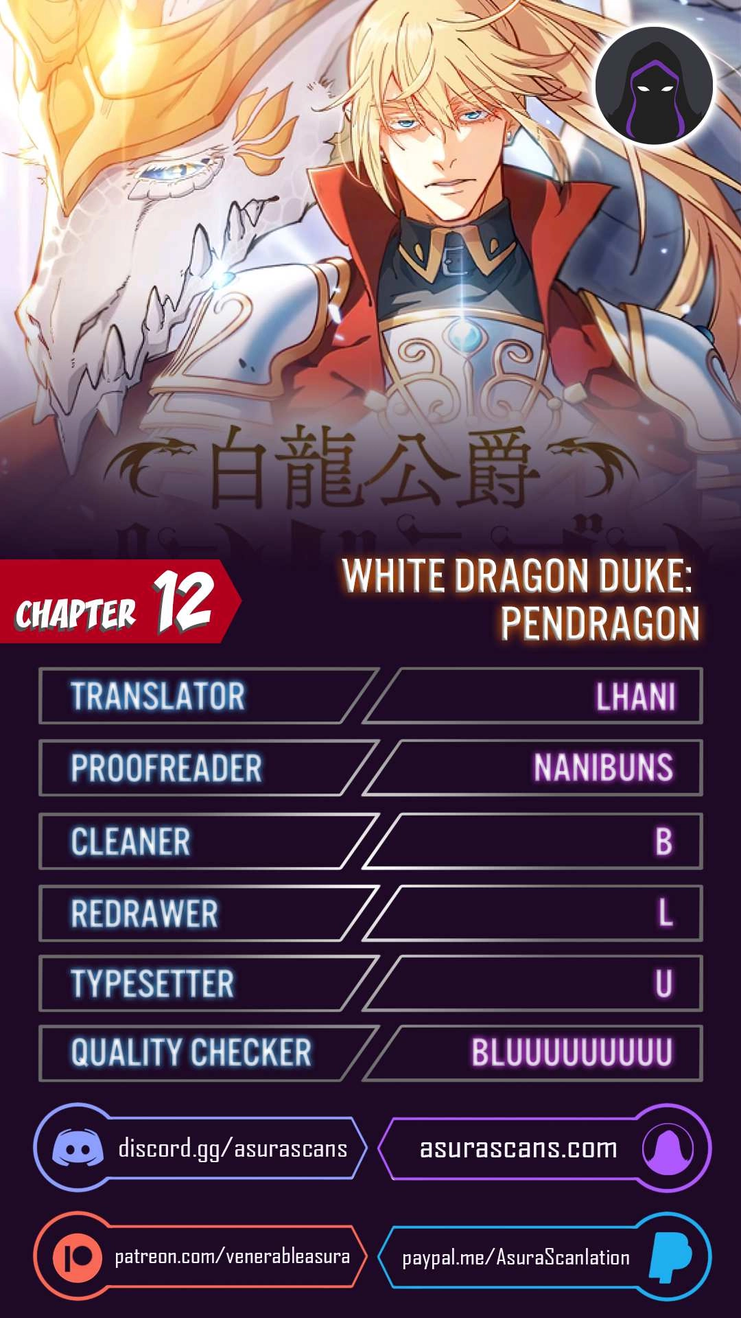 White Dragon Duke: Pendragon Chapter 12 1